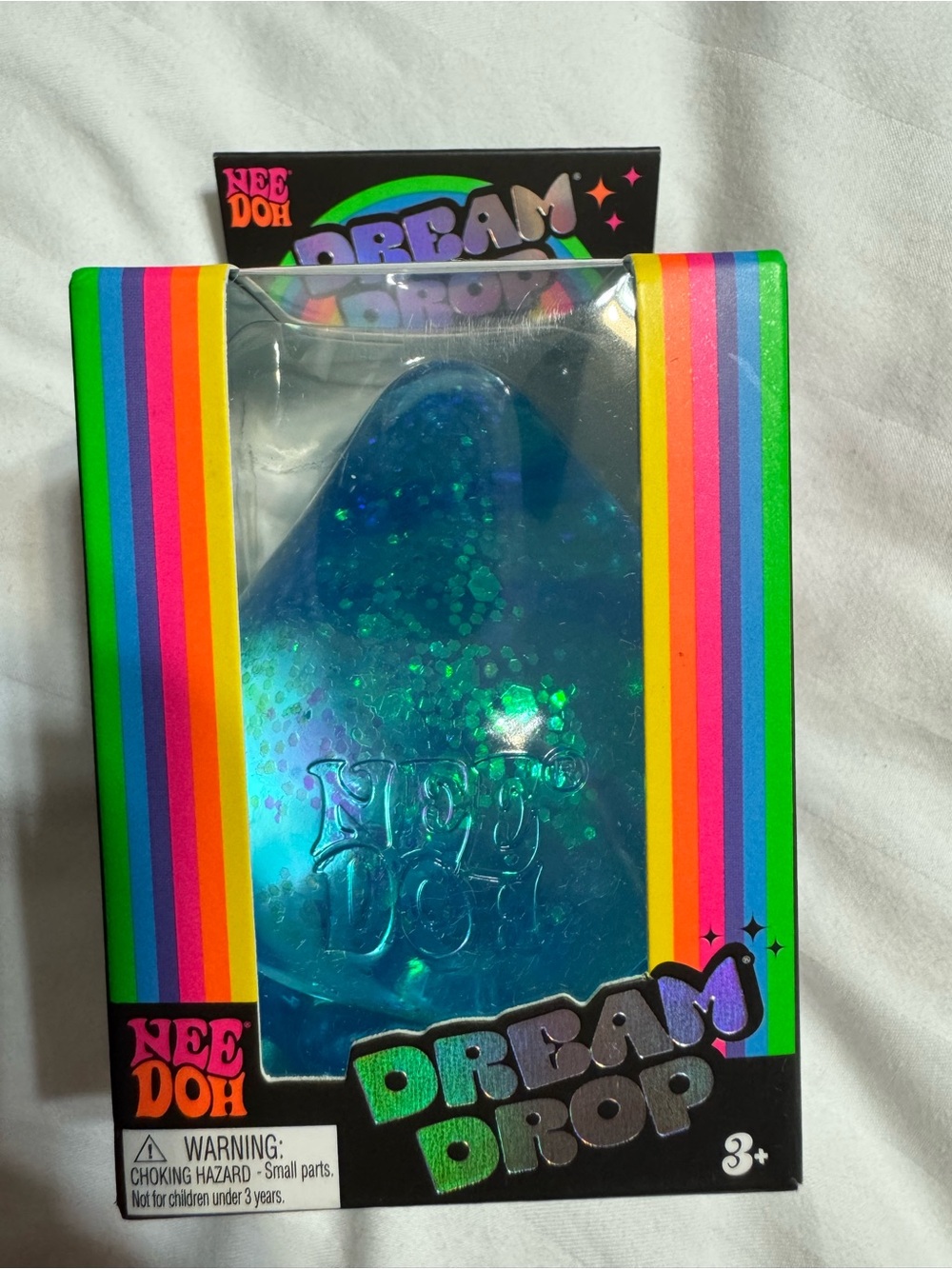 Dream Drop Kids Sensory Toy - Blue Glitter